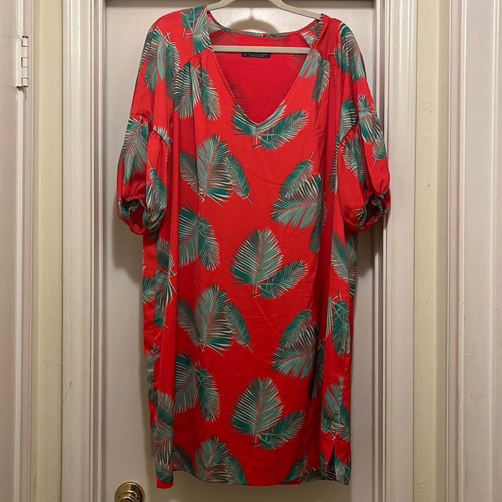 3/4 Puff Sleeve Dress